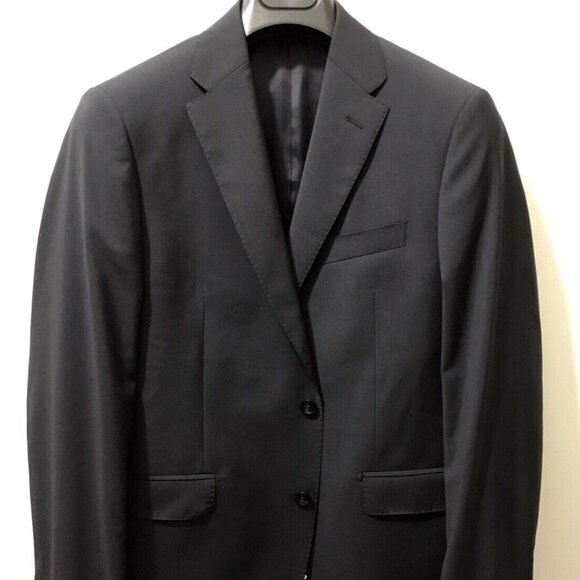 Angelo Nardelli luxury Wool Midnight Blue blazer 50/40US NWT$1495 - Picture 5 of 10